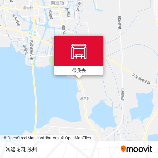 鸿运花园地图