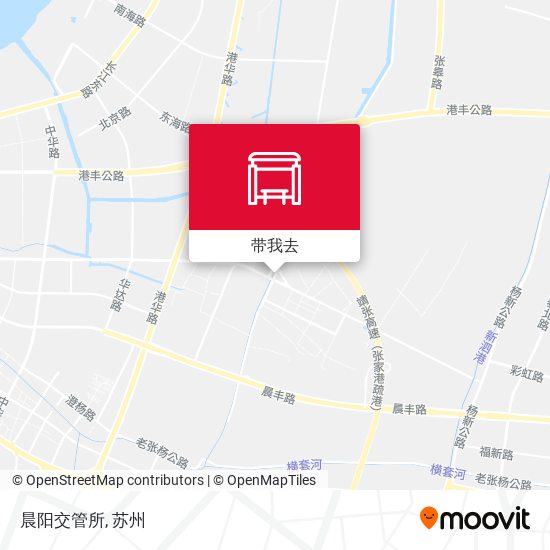 晨阳交管所地图