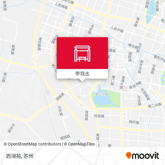 西湖苑地图