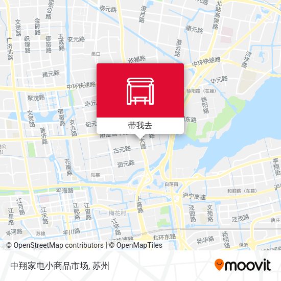 中翔家电小商品市场地图