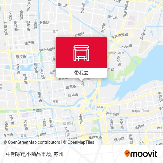 中翔家电小商品市场地图