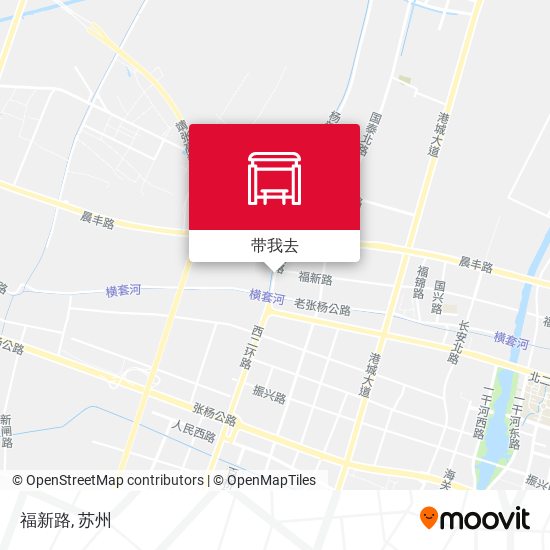 福新路地图