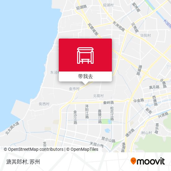 溏其郎村地图