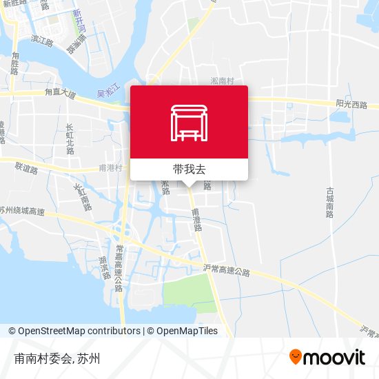 甫南村委会地图