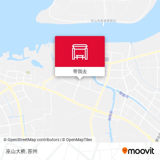 巫山大桥地图
