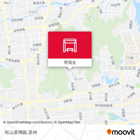 旺山茶博园地图
