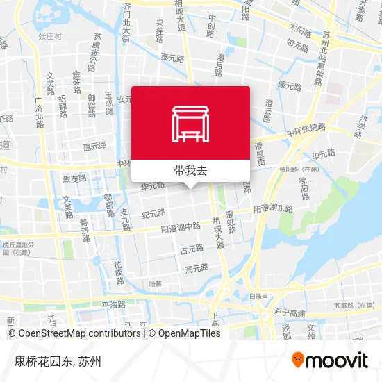 康桥花园东地图