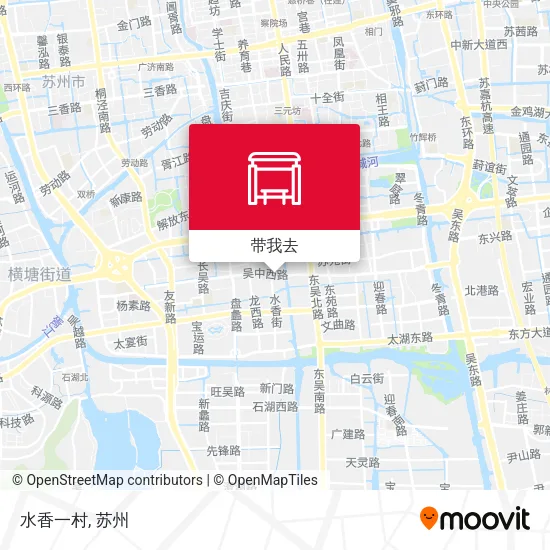 水香一村地图