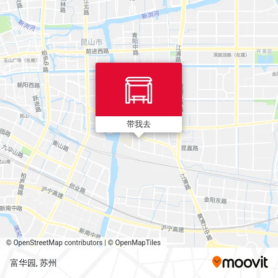 富华园地图