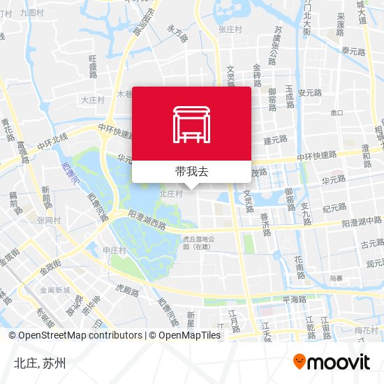 北庄地图