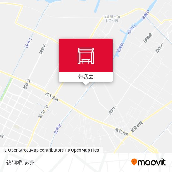 锦钢桥地图
