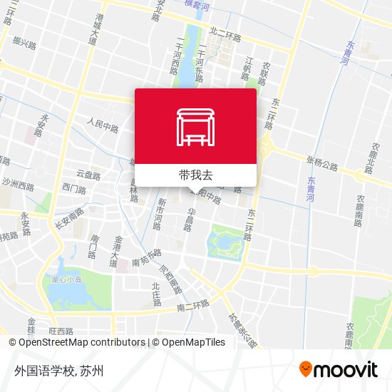 外国语学校地图