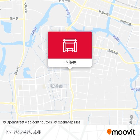 长江路港浦路地图