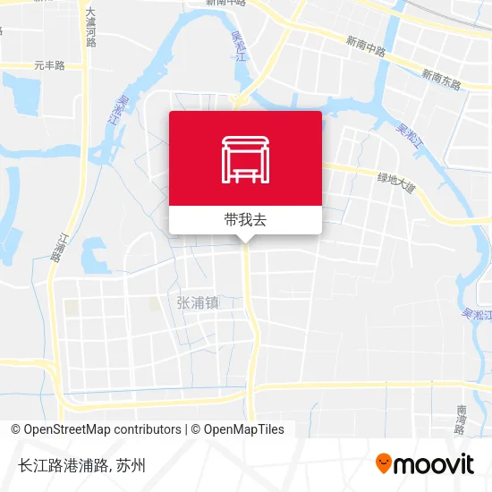 长江路港浦路地图