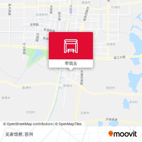 吴家馆桥地图