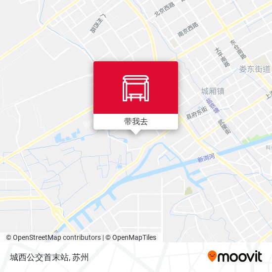 城西公交首末站地图