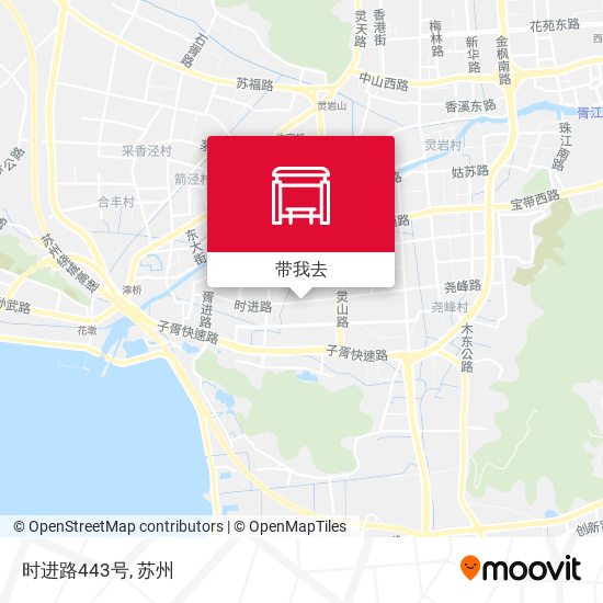 时进路443号地图