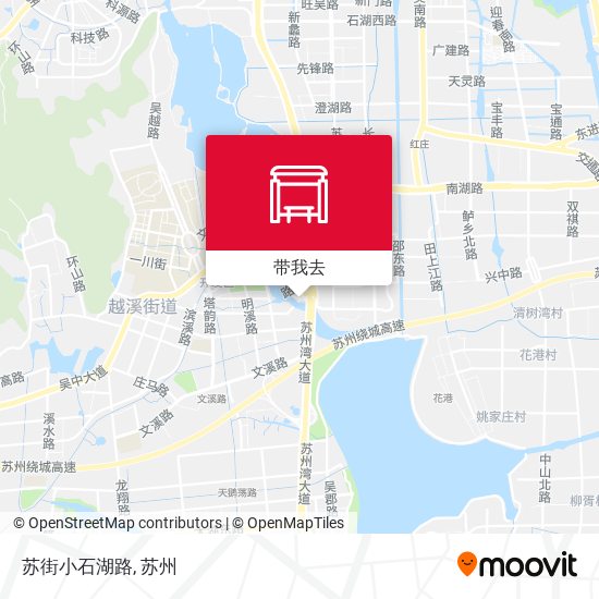 苏街小石湖路地图