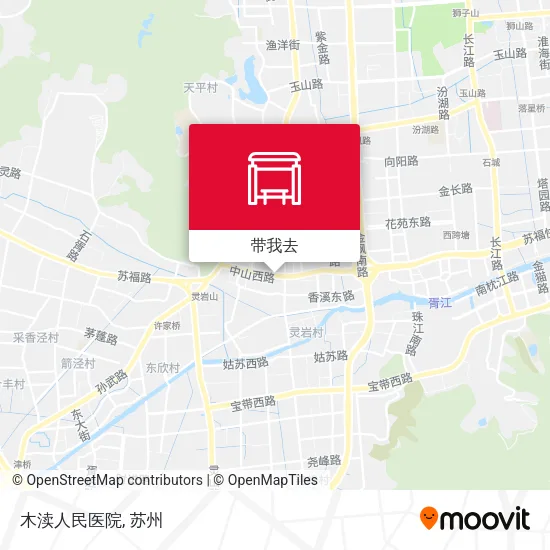 木渎人民医院地图