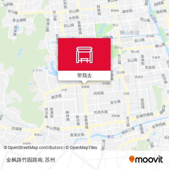 金枫路竹园路南地图