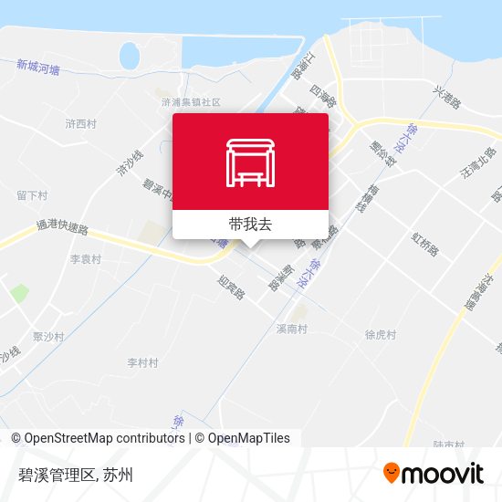 碧溪管理区地图