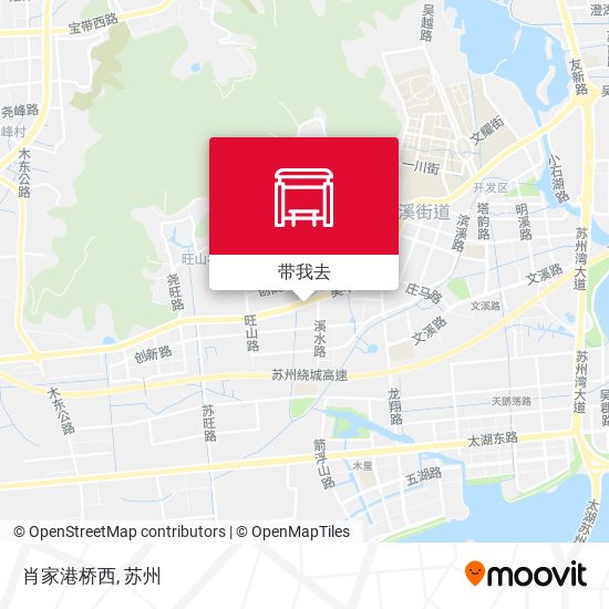 肖家港桥西地图