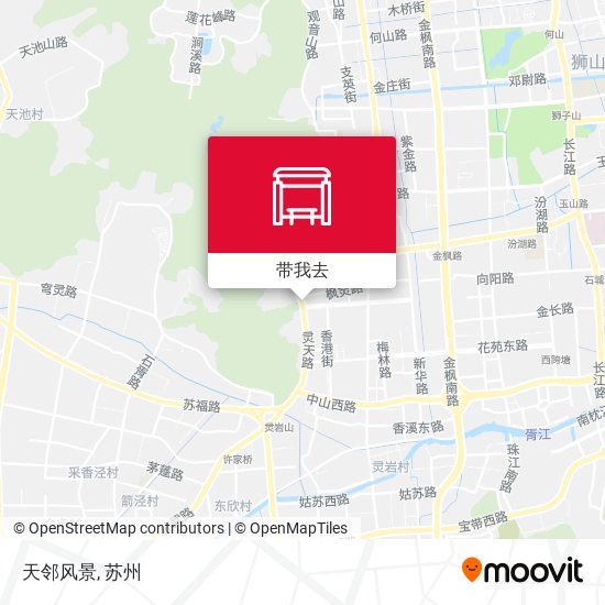 天邻风景地图