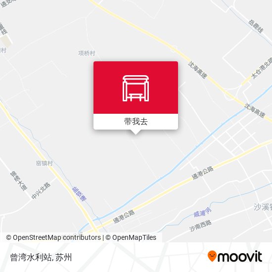曾湾水利站地图