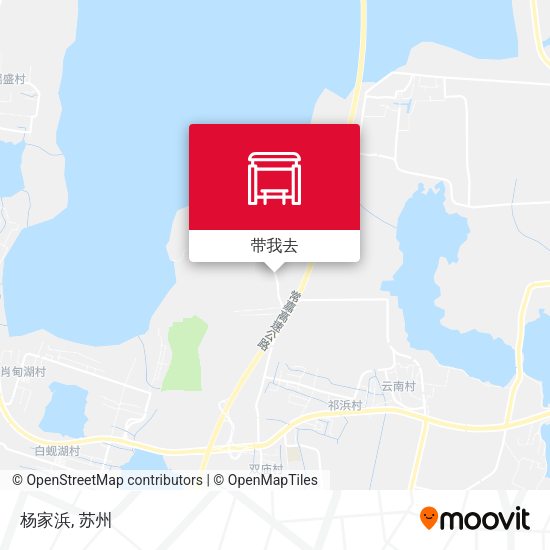 杨家浜地图