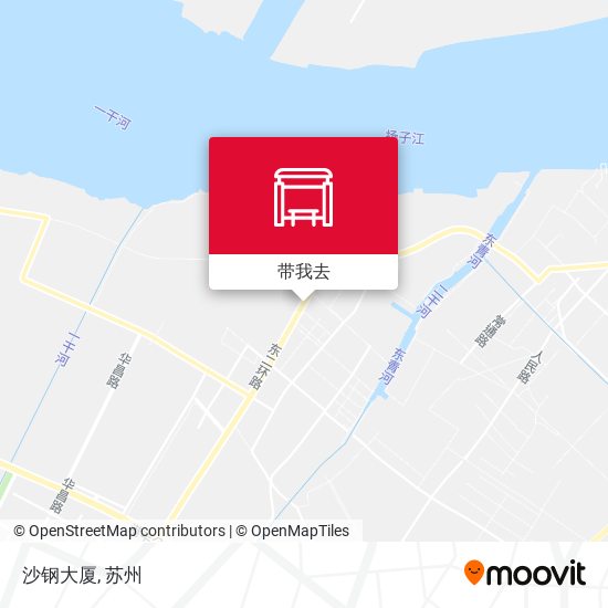 沙钢大厦地图