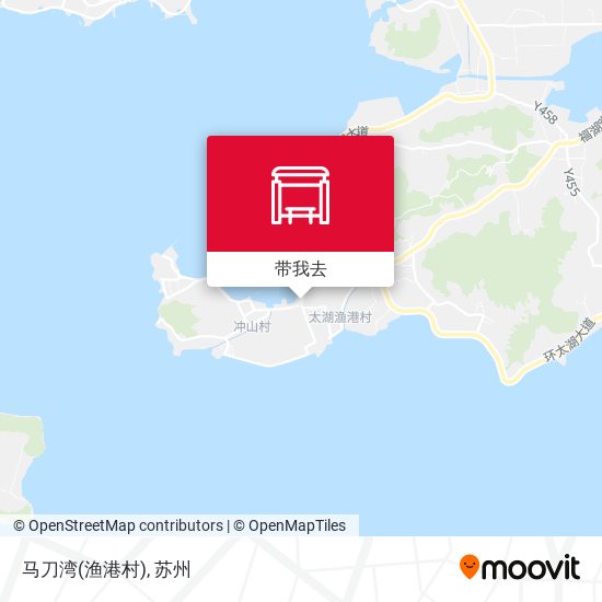 马刀湾(渔港村)地图