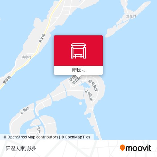 阳澄人家地图