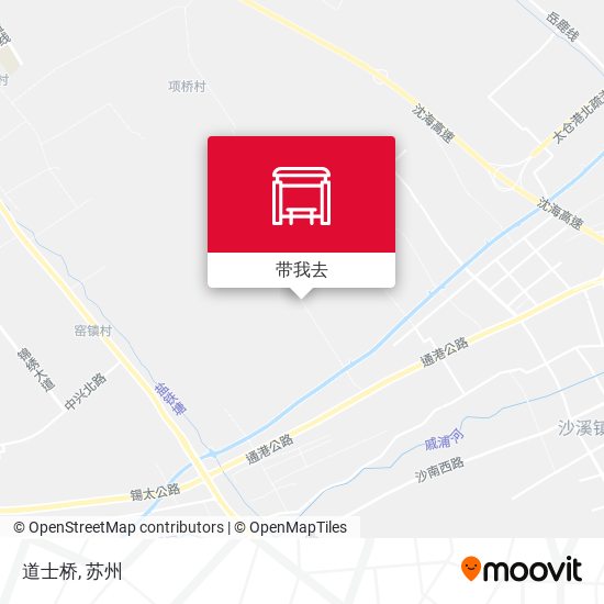 道士桥地图