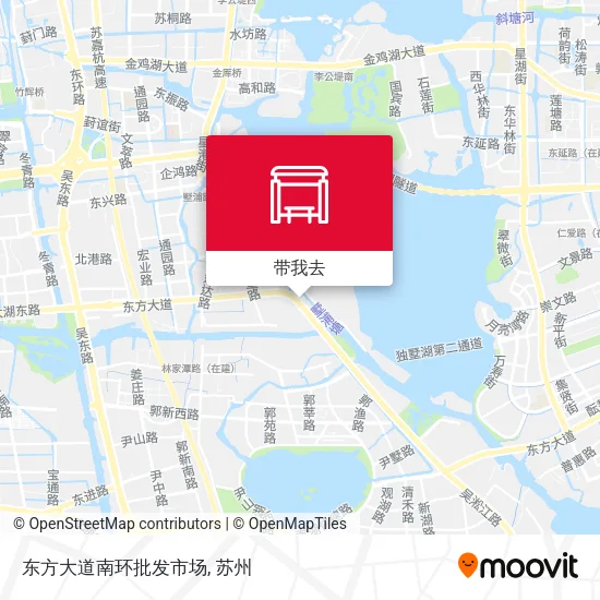 东方大道南环批发市场地图