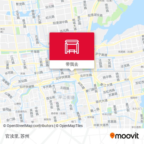 官渎里地图
