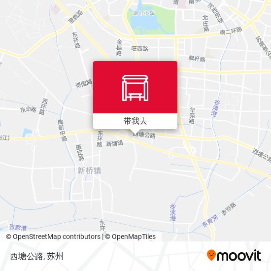 西塘公路地图