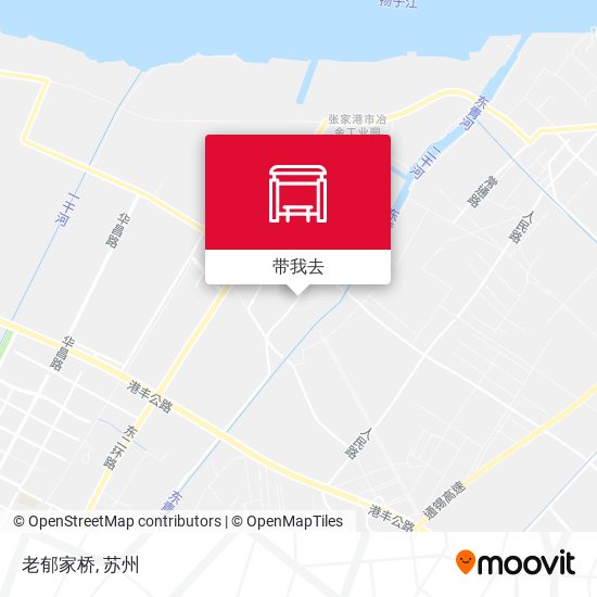 老郁家桥地图