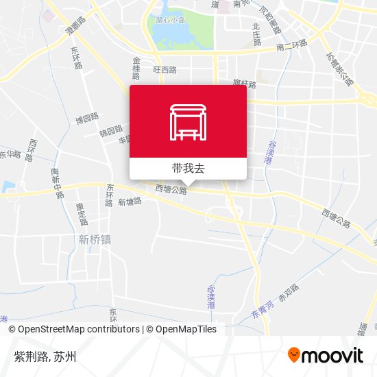 紫荆路地图