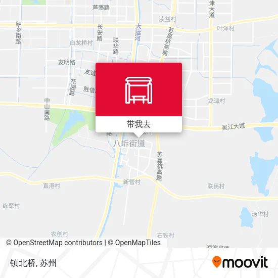 镇北桥地图