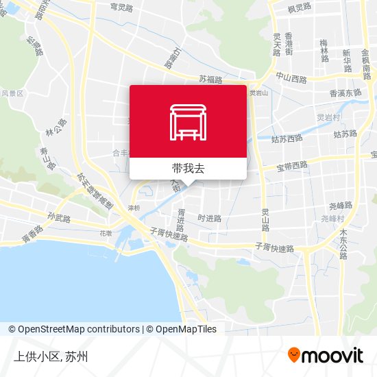 上供小区地图