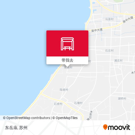 东岳庙地图