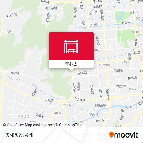 天邻风景地图