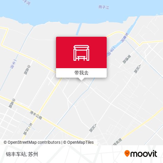 锦丰车站地图