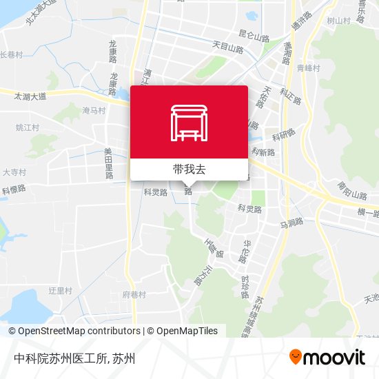中科院苏州医工所地图