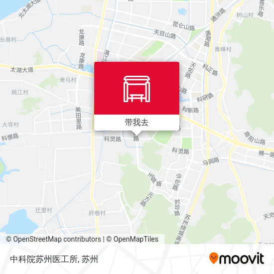 中科院苏州医工所地图
