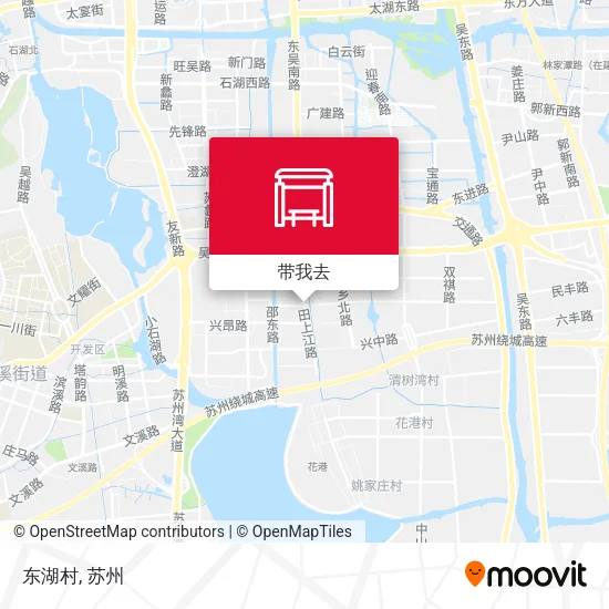 东湖村地图