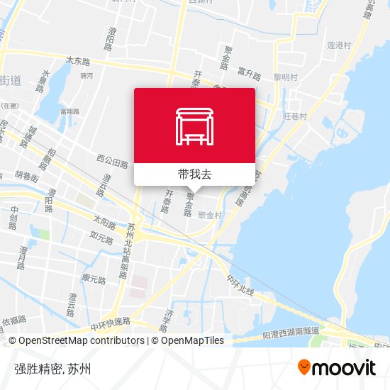 强胜精密地图