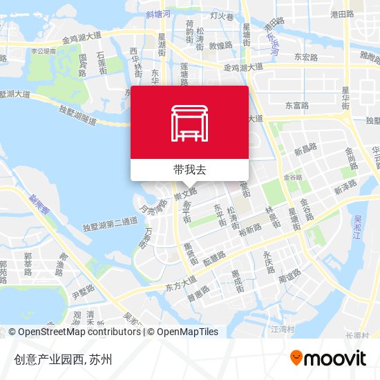 创意产业园西地图