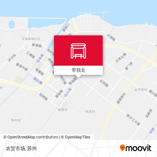 农贸市场地图
