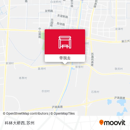 科林大桥西地图
